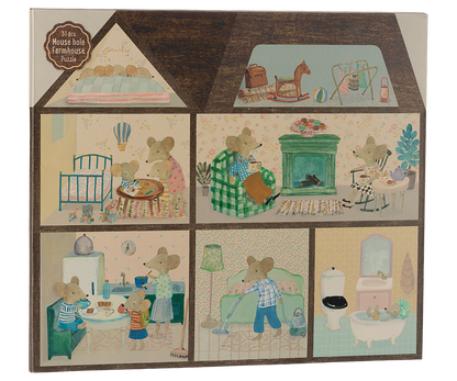 Maileg Mouse hole Farmhouse puzzle