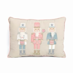 NUTCRACKER LUMBAR PILLOW - WINTER BLUE - Persnickety Shop