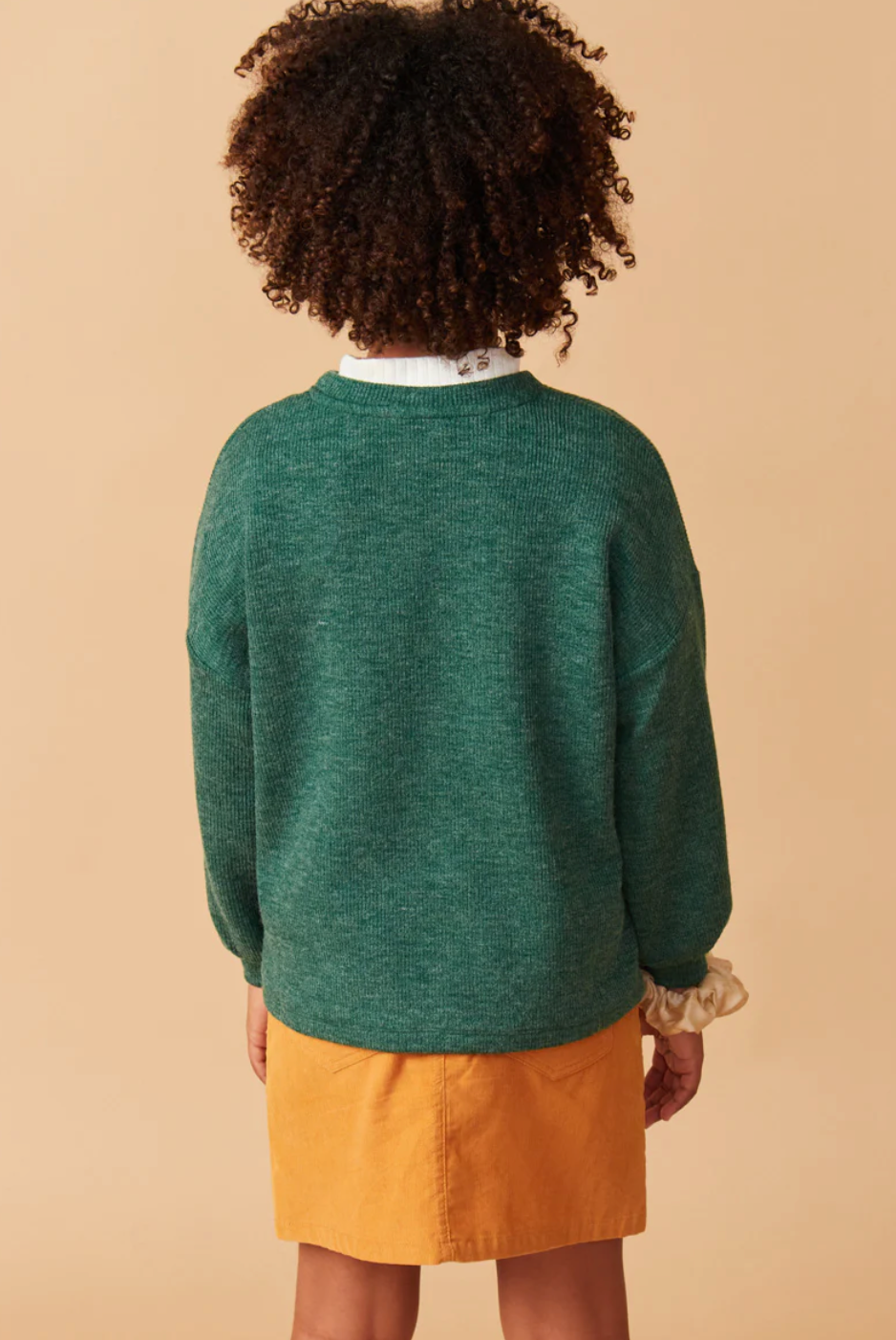 Hayden Handknit Pop-Up Christmas Tree Sweater – Tween Girls - Persnickety Shop