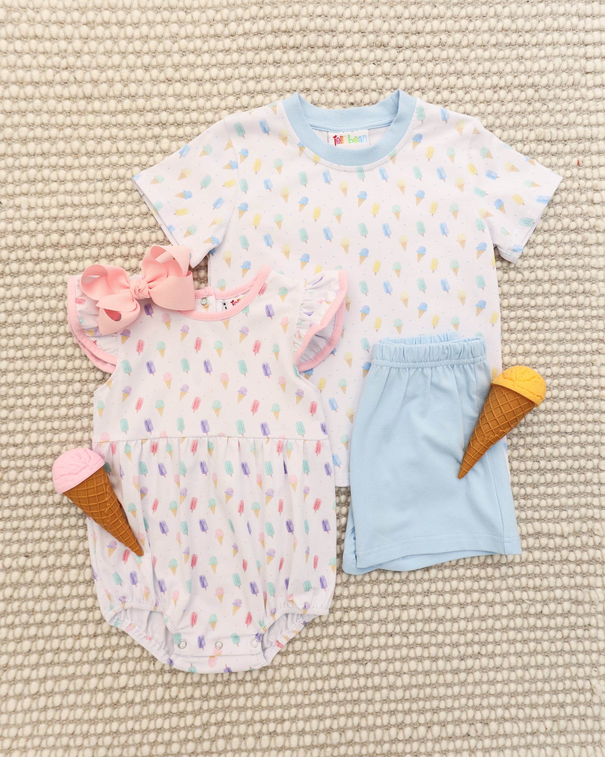 Jellybean Girl Summertime Sweets Flutter Bubble - Persnickety Shop