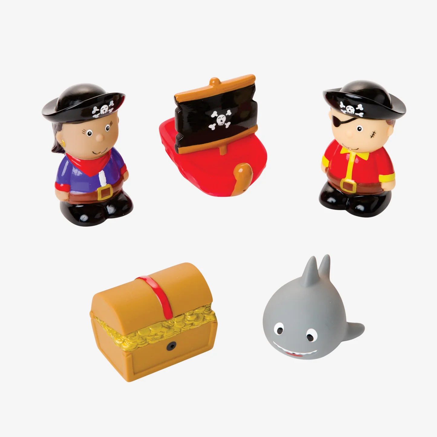 PIRATE PARTY SQUIRTIE BABY BATH TOYS - Persnickety Shop