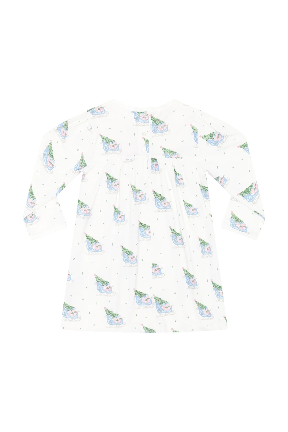 Nellapima Pink Merry Sleighs Playtime Dress - Persnickety Shop