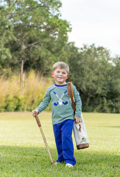 Trotter Street Kids Boy Golf Pant Set