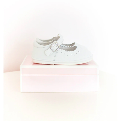 Angel Baby Girls Scarlett Scalloped Mary Janes - Persnickety Shop