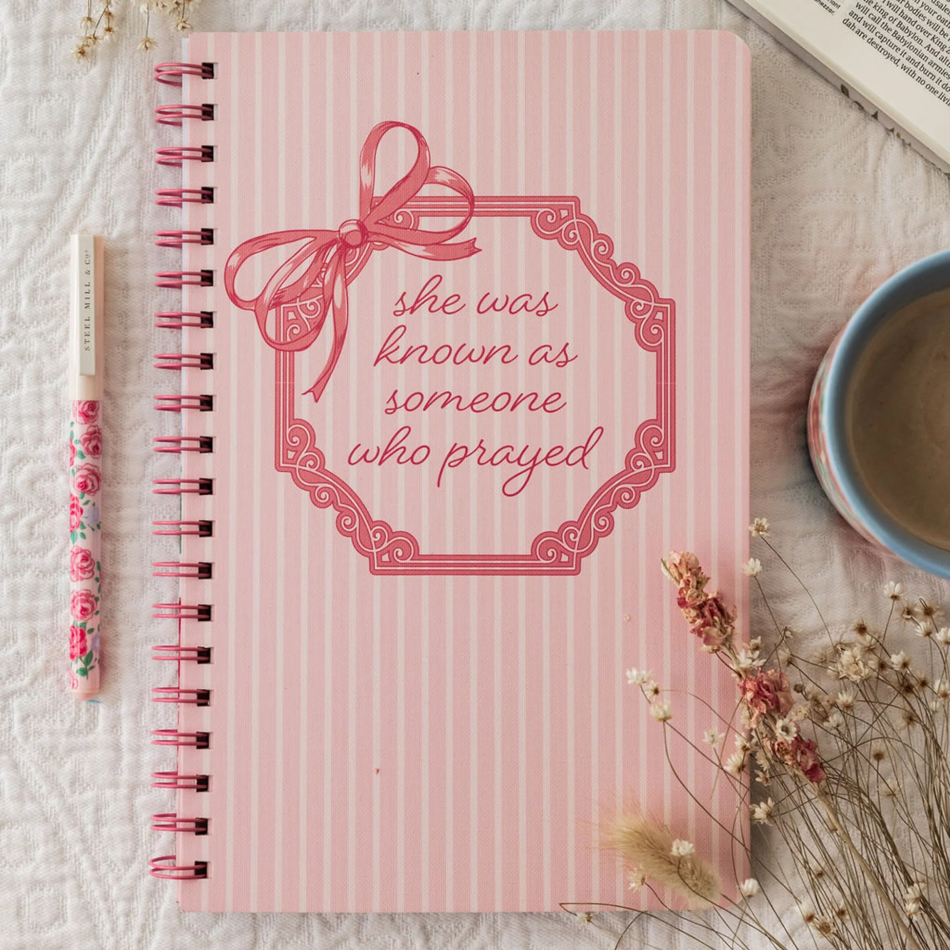 PRAYER JOURNAL, SOMEONE WHO PRAYED - Persnickety Shop