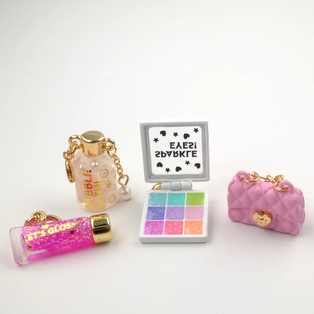 CHARM IT® Gold Pink Purse Charm