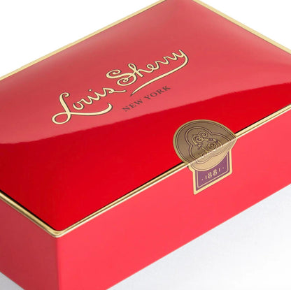 PREORDER Louis Sherry 12-Piece Box of Chocolate Truffle- Vreeland Red - Persnickety Shop