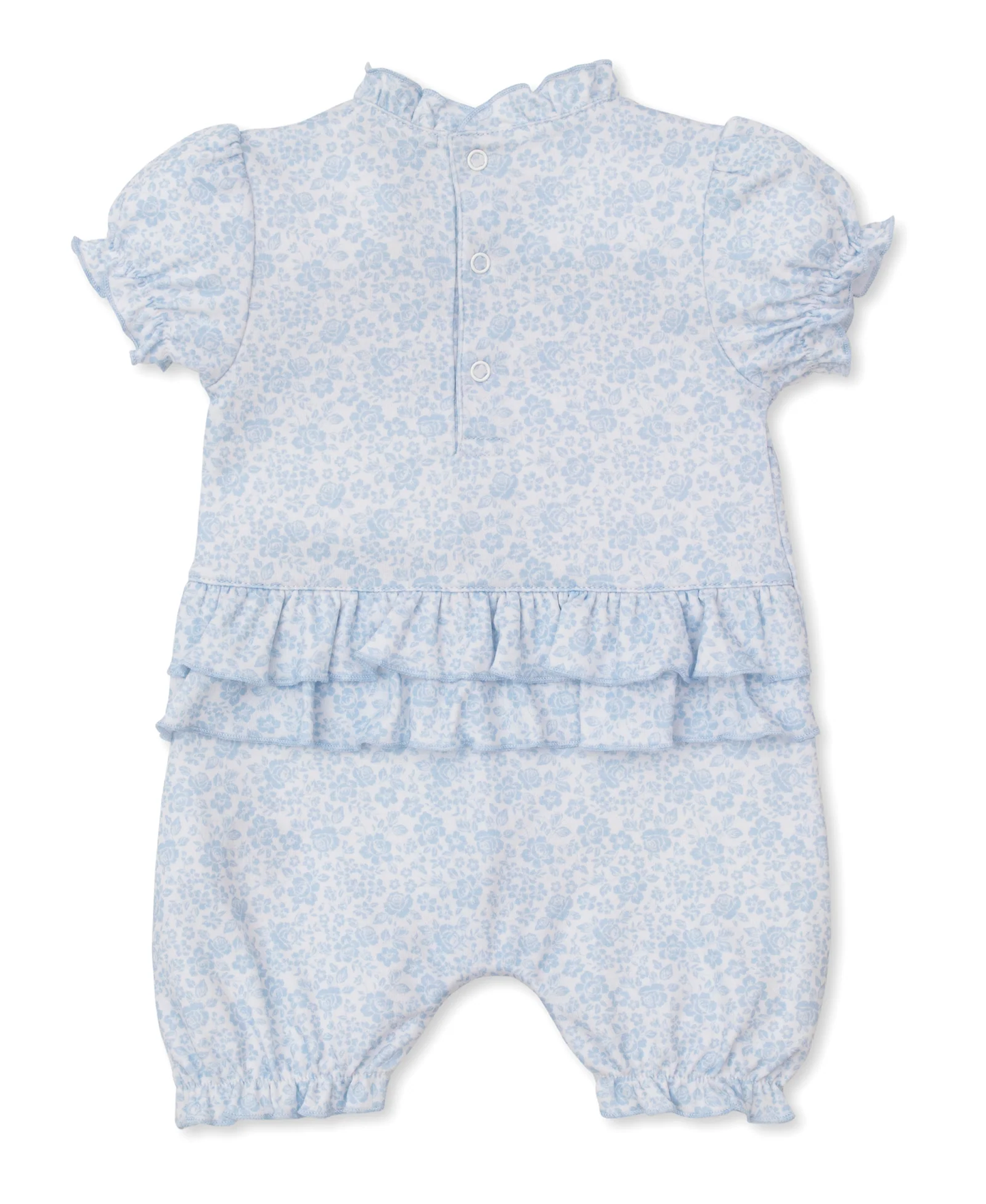 Kissy Kissy Country Gardens Blue Short Playsuit - Persnickety Shop