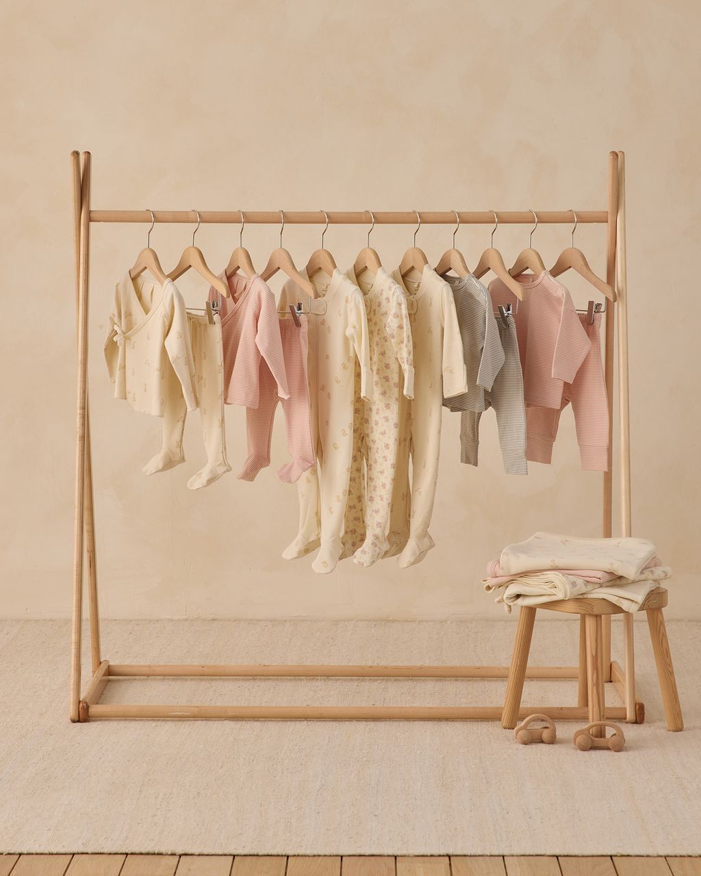 Zip Long Sleeve Sleeper Footie || Flower Field - Persnickety Shop