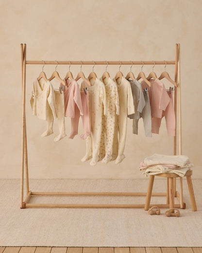 Zip Long Sleeve Sleeper Footie || Flower Field - Persnickety Shop