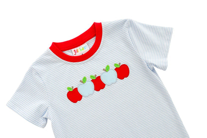 Apple A Day Short Set  by Jellybean Smock Candy - Persnickety Shop