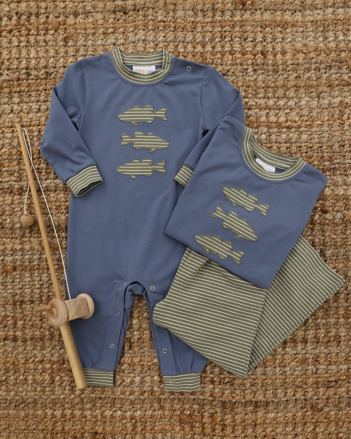 Jellybean by smock candy Fresh Water Friends Pants Set
