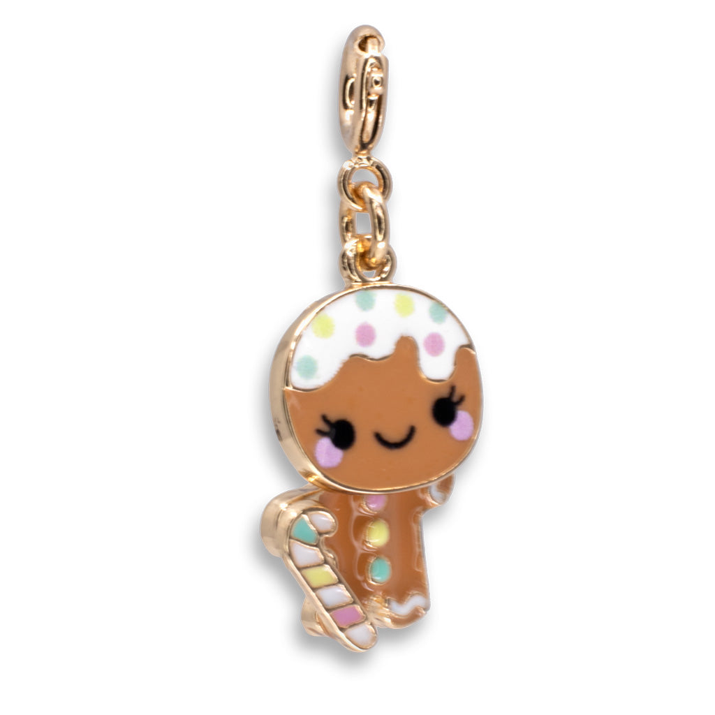 CHARM IT® Gold Swivel Gingerbread Man Charm - Persnickety Shop