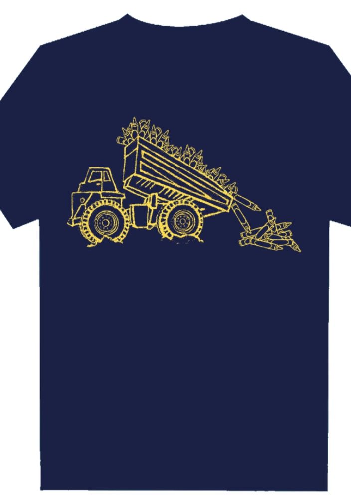Dumptruck with Crayons T-Shirt - Persnickety Shop