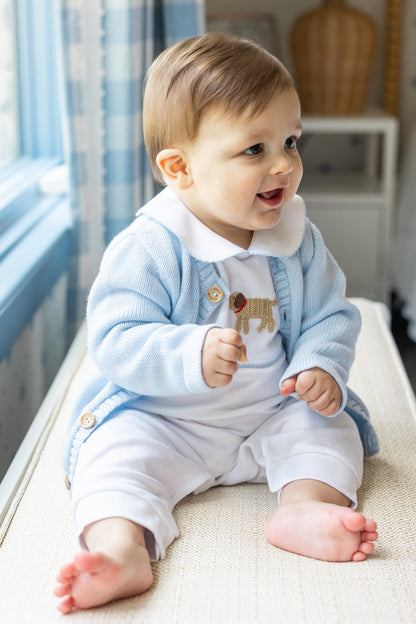 Crochet Playsuit - Boy Lab - Persnickety Shop