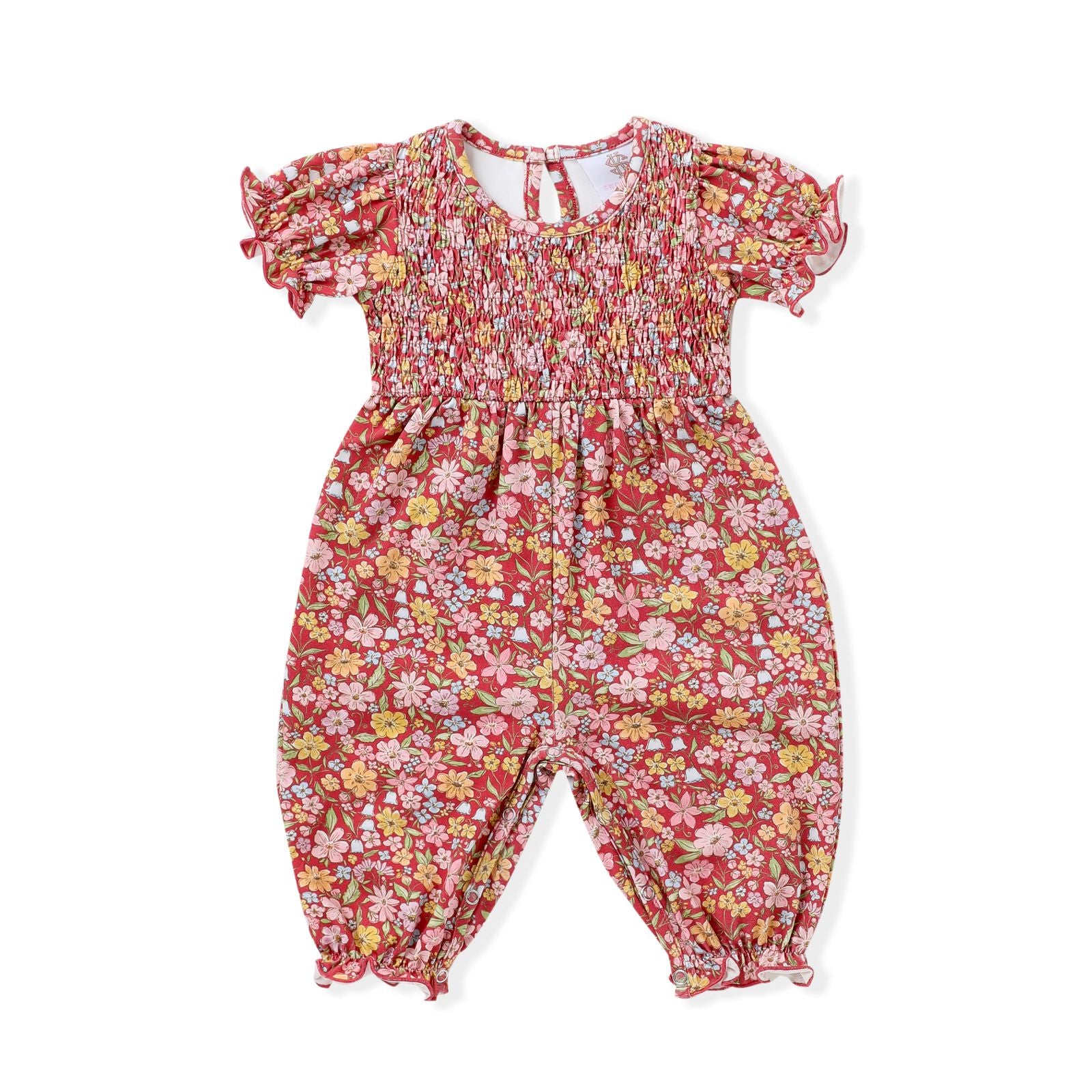 Swoon Baby- Fall Floral Smock Jumper - Persnickety Shop