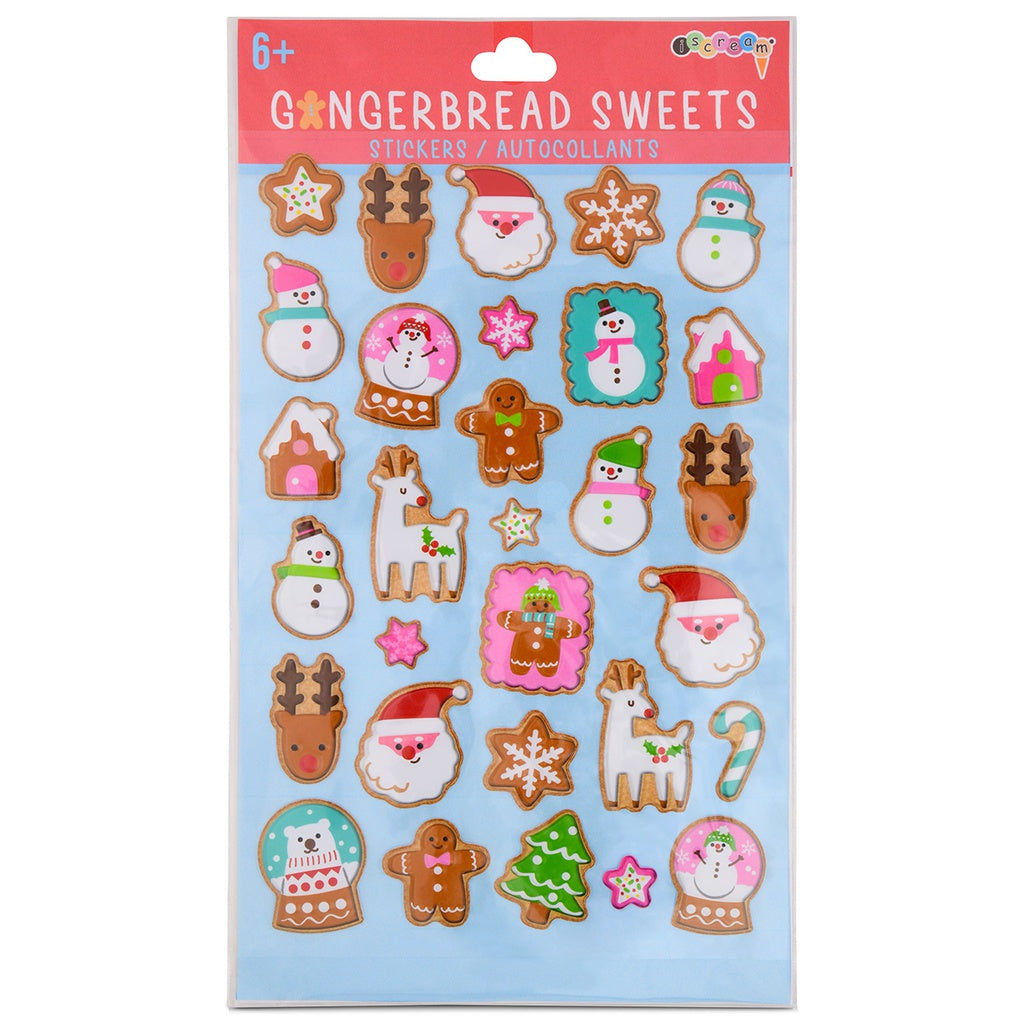 iscream Gingerbread Sweets Stickers - Persnickety Shop