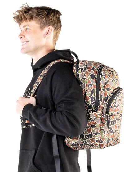 Simply Southern School Backpack Camo-Dark