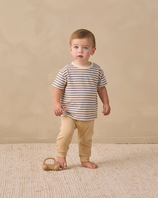 Quincy Mae DRAWSTRING PANT BUTTERSCOTCH