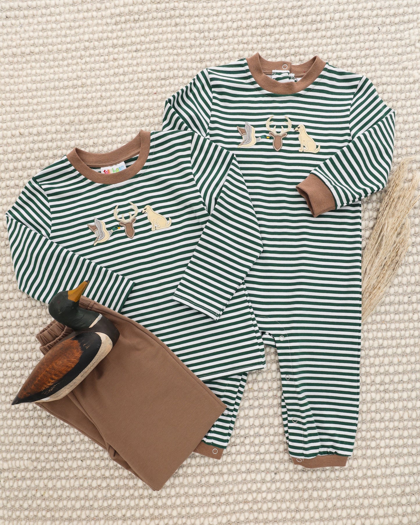 PRE-ORDER | Hunting Buddies Pant Set Jellybean by Smock Candy - Persnickety Shop