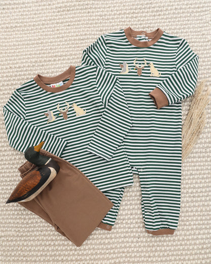 PRE-ORDER | Hunting Buddies Pant Set Jellybean by Smock Candy - Persnickety Shop