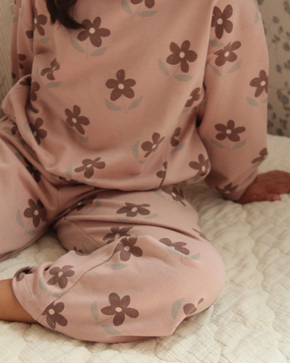 RYLEE + CRU TRACK PANT DAISY