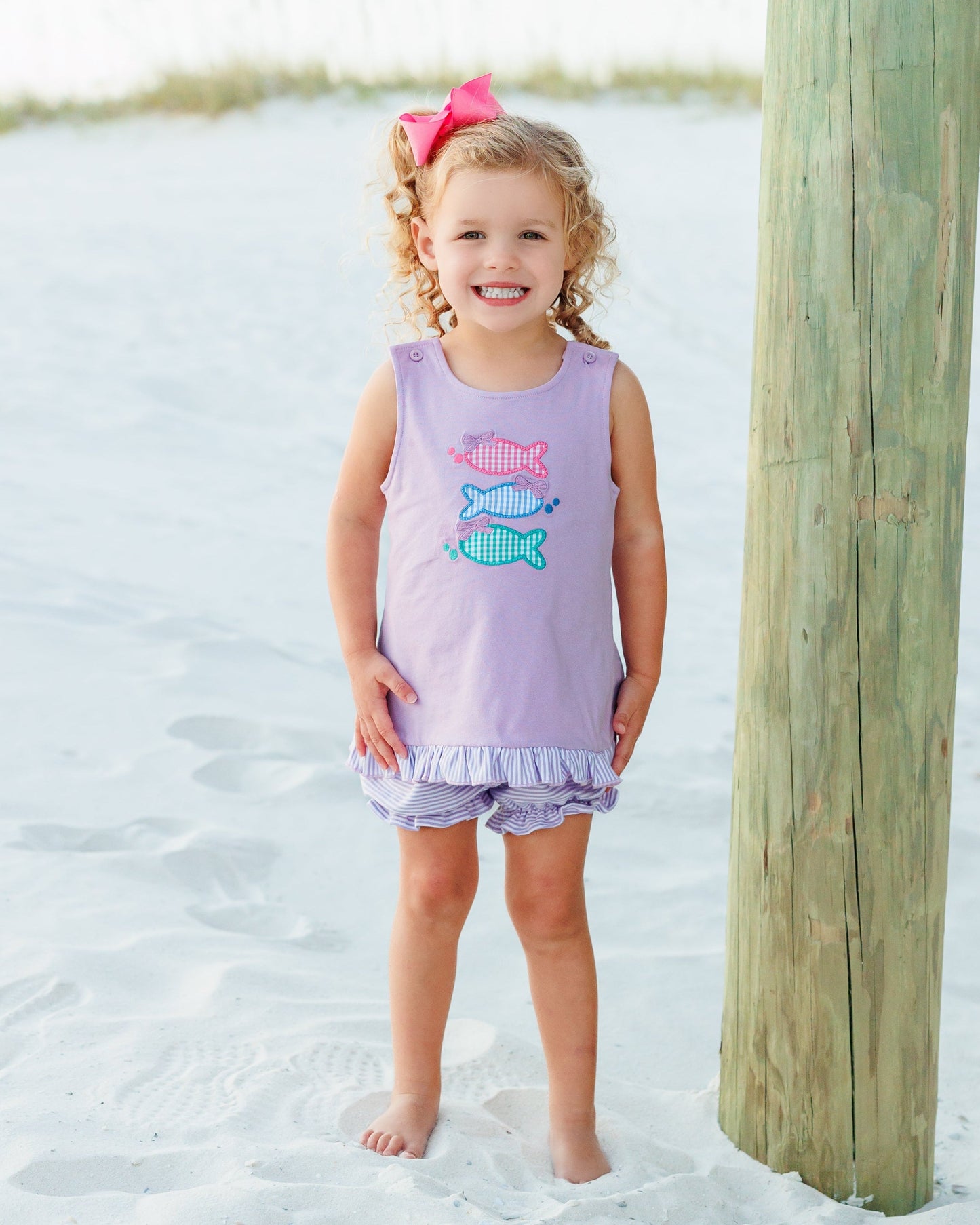 Jellybean One Fish Two Fish Swing Back Bloomer Set - Persnickety Shop
