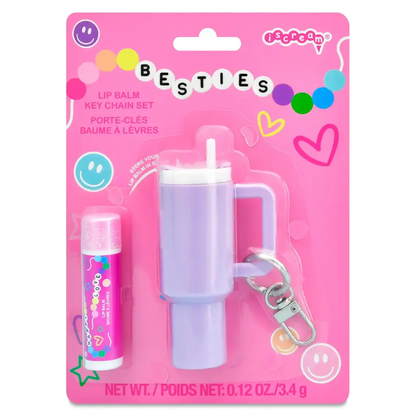 Besties Lip Balm Key Chain Set - Persnickety Shop