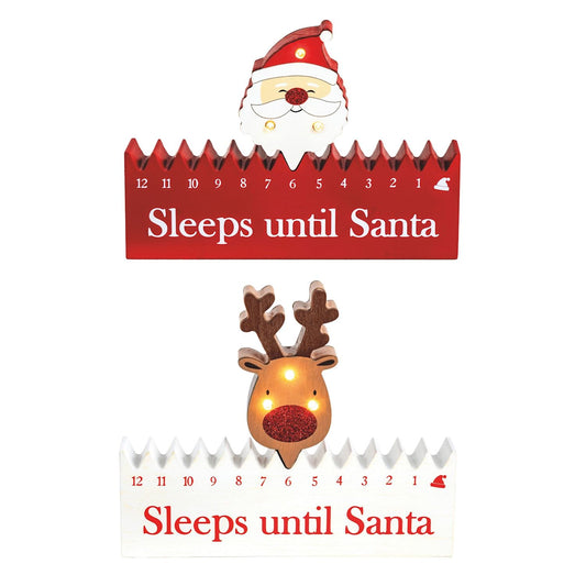 SANTA & REINDEER COUNTDOWN BLOCKS - Persnickety Shop