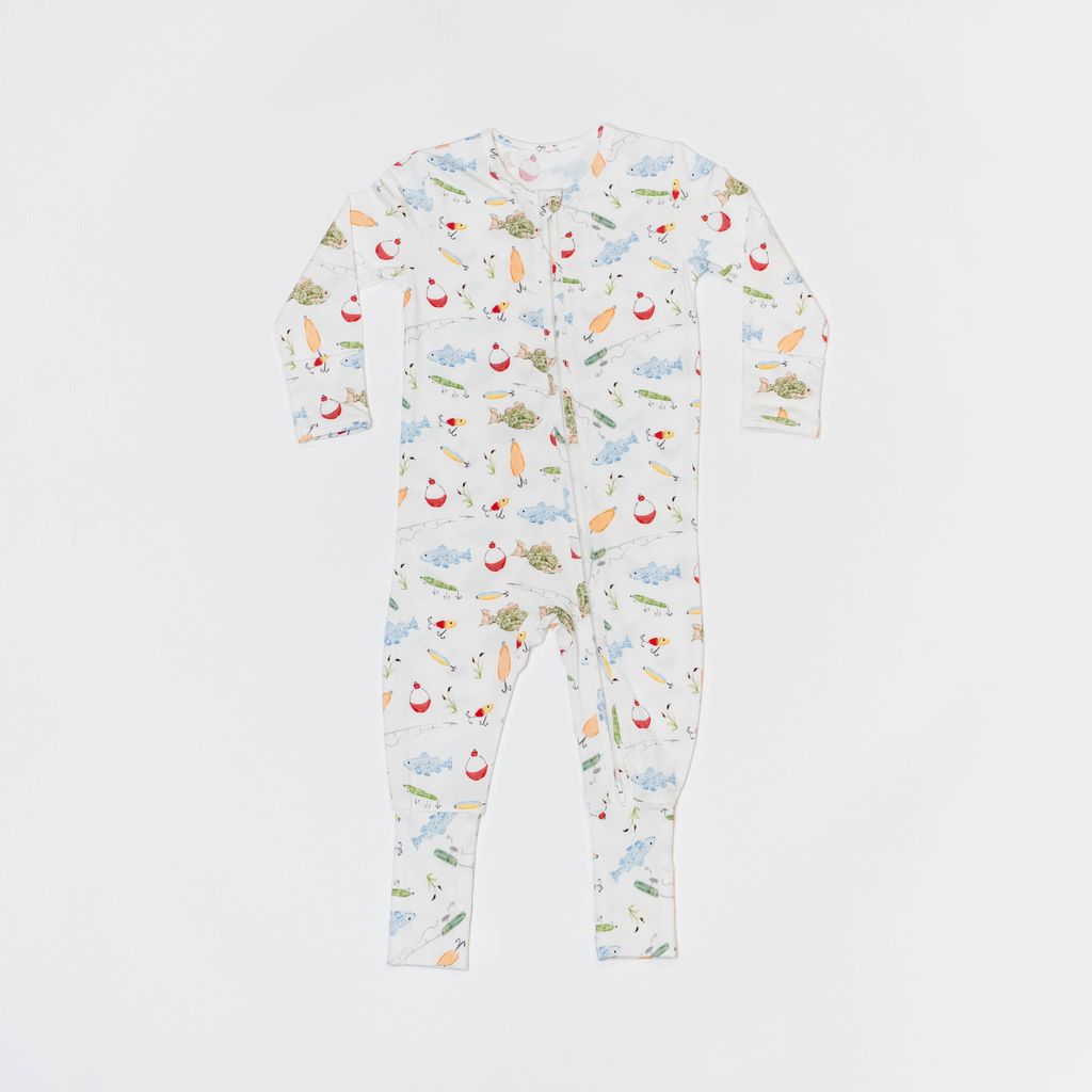 Saltwater Boys BABY ROMPER- GONE FISHING