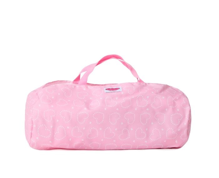 Pink Hearts Pack and Play - Persnickety Shop