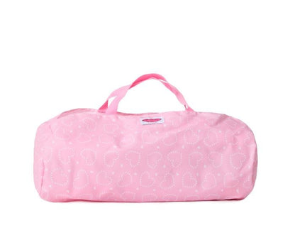 Pink Hearts Pack and Play - Persnickety Shop