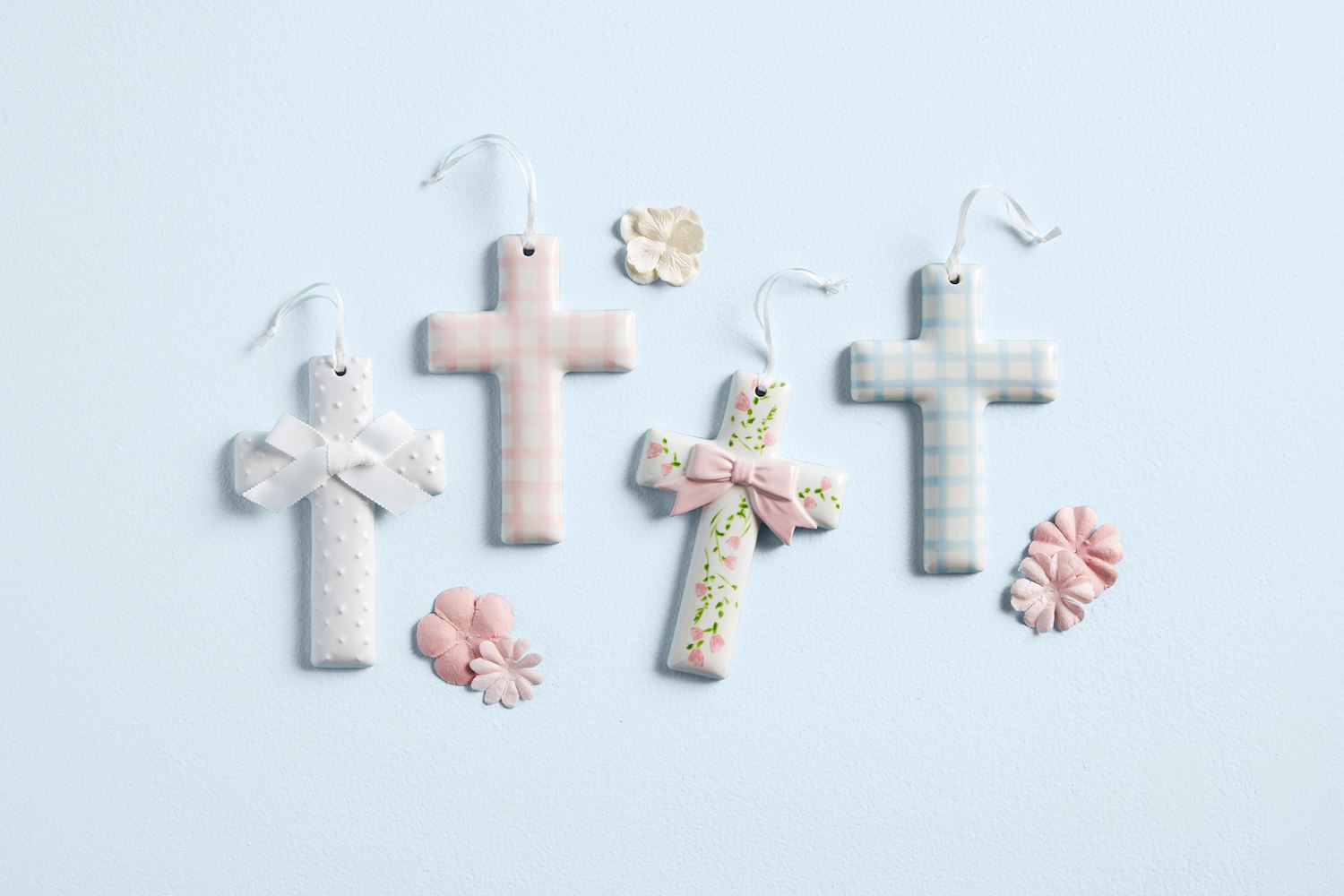 Hand-painted  Ceramic Crosses - Persnickety Shop