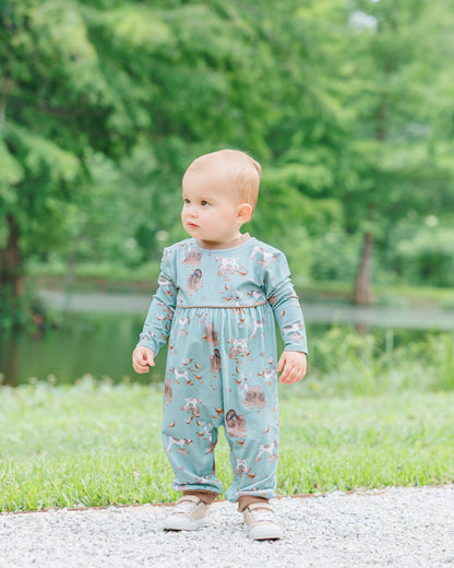 Jellybean by Smock Candy Heritage Hunt Patrick Romper