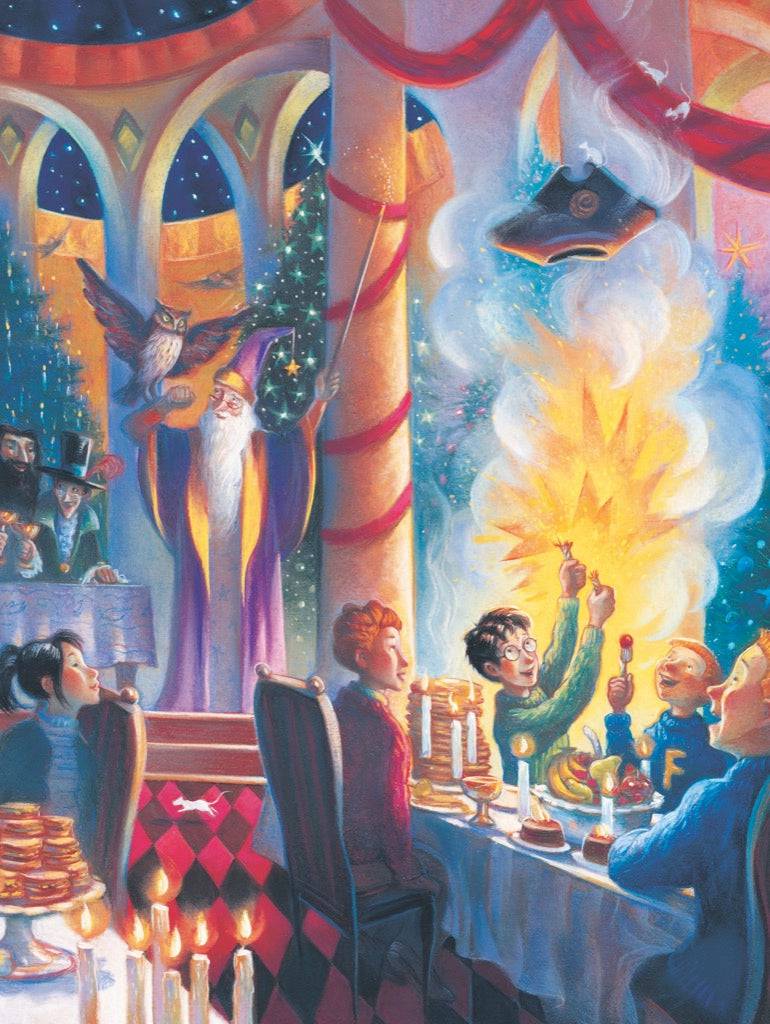 CHRISTMAS AT HOGWARTS-1000 PIECE JIGSAW PUZZLE - Persnickety Shop