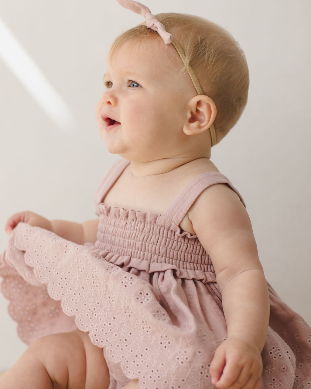 Little Knot Headband || Mauve - Persnickety Shop