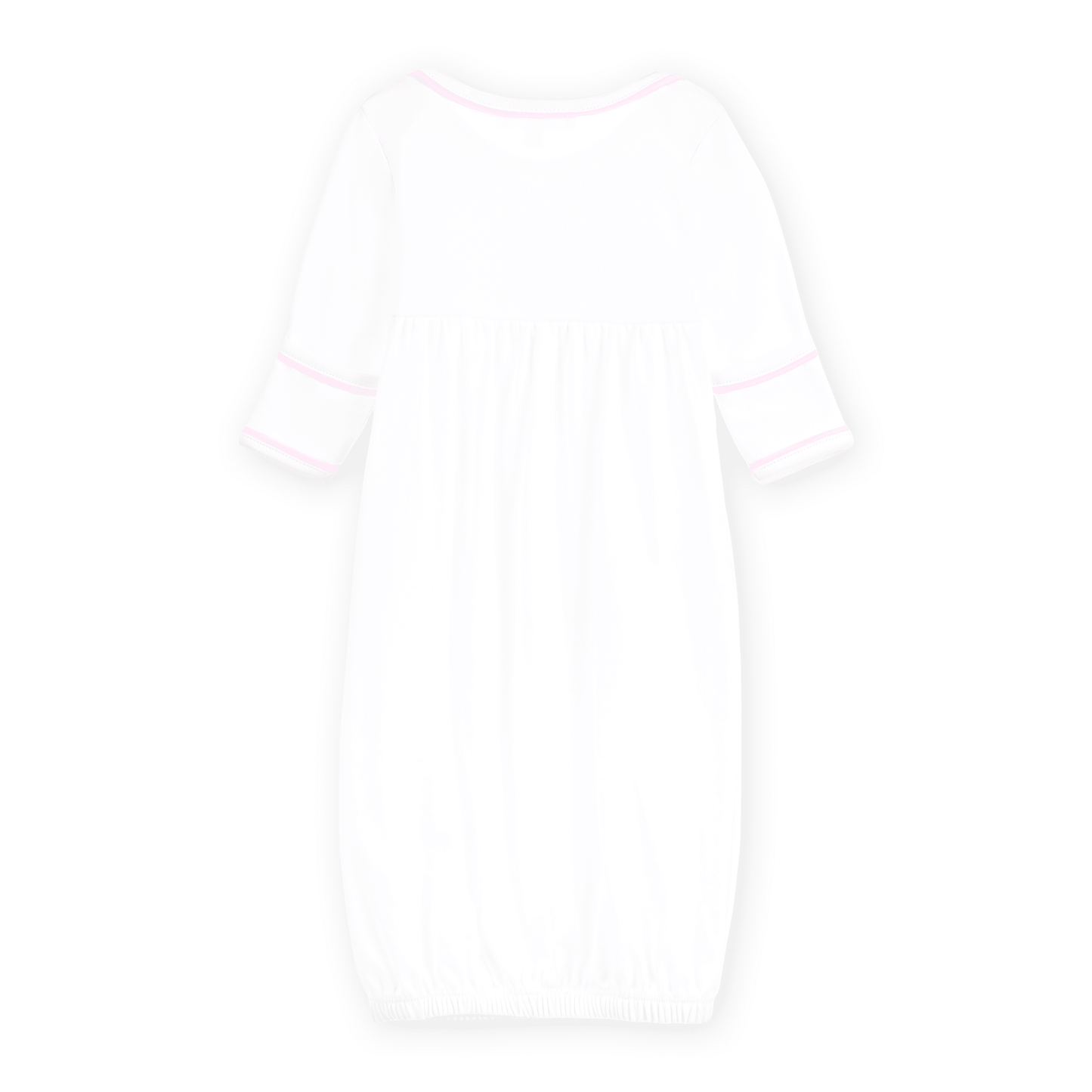 Leaping Bunnies Gathered Gown - Pink - Persnickety Shop