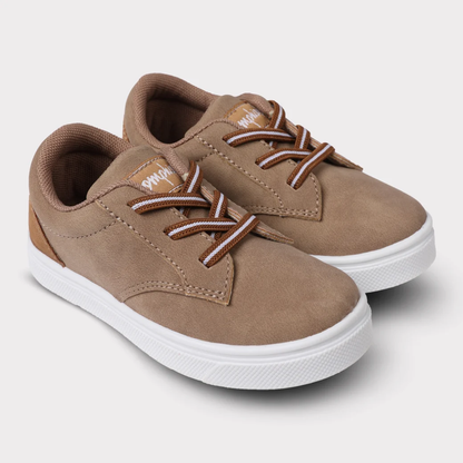 OOMPHIES JACE BOYS SLIP-ON SHOES TAN