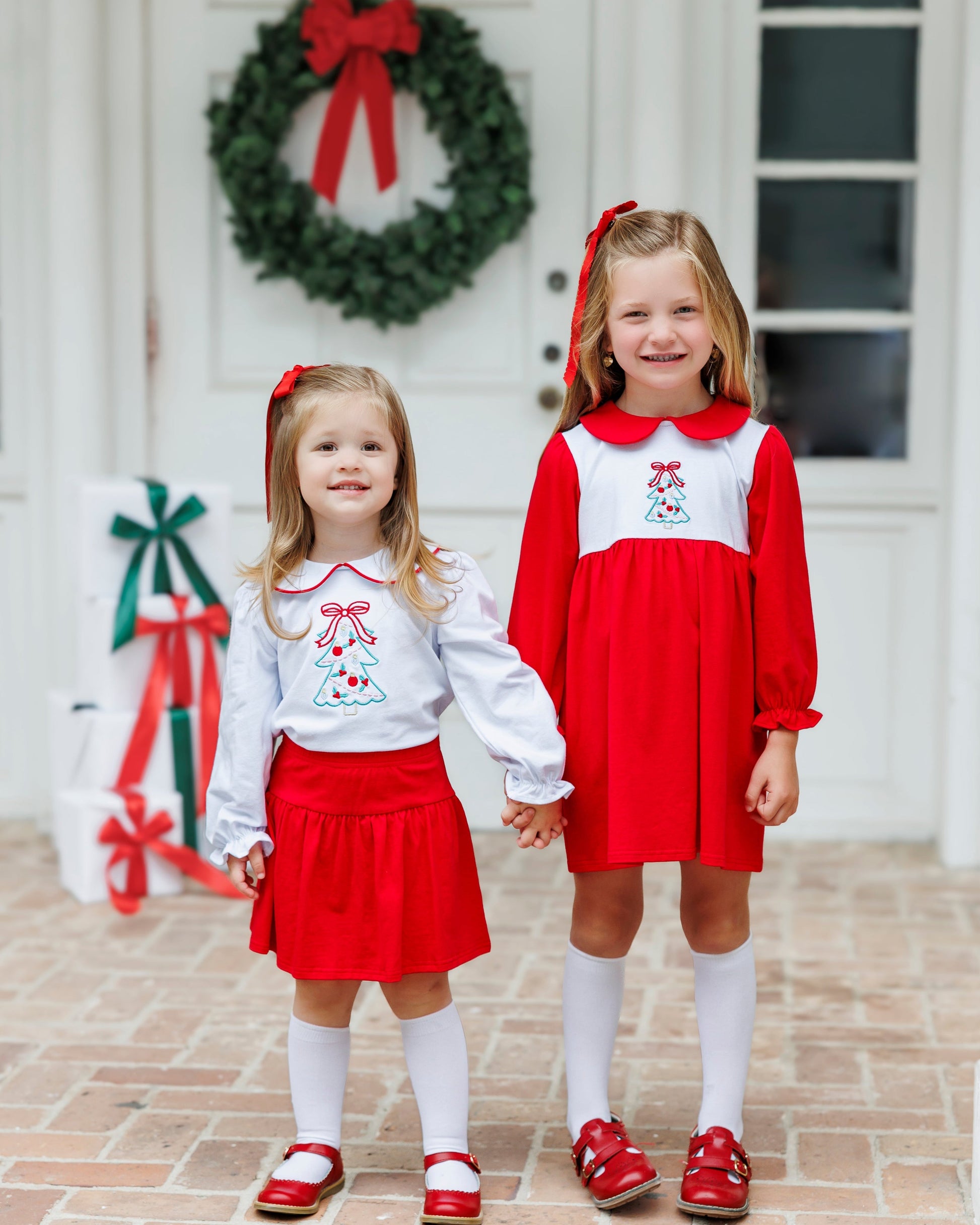 PRE-ORDER | O Christmas Tree Charlotte Dress by Jellybeans Smock Candy - Persnickety Shop