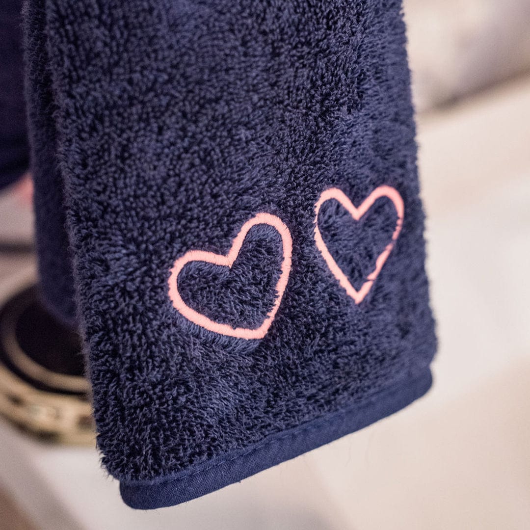 Makeup Towels Coral Heart