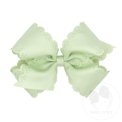 Wee Ones Medium Classic Grosgrain Hair Bow MANY COLORS - Persnickety Shop