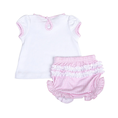Magnolia Baby New Beginnings Pink Diaper Cover Set - Persnickety Shop