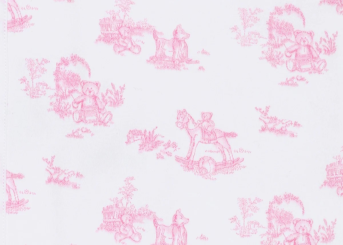 Nella Pima Pink Toile Collection for Baby - Persnickety Shop