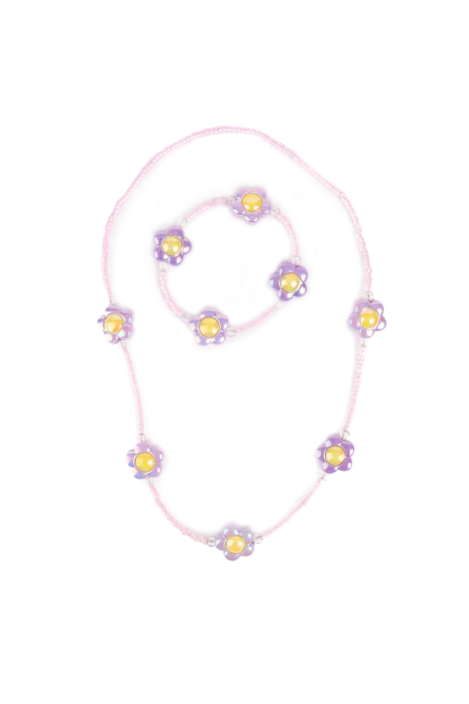 Crazy for Daisies Necklace & Bracelet Set, 2pc - Persnickety Shop