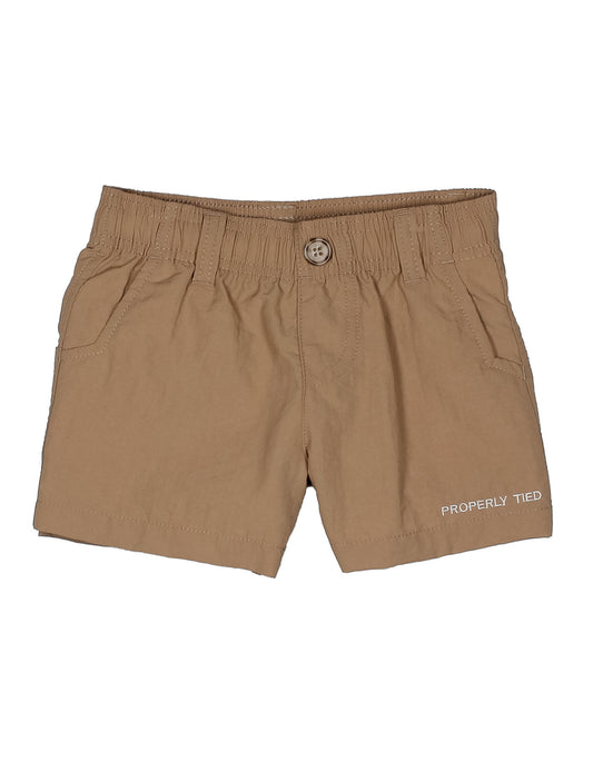 Properly Tied Boys Mallard Short Camel - Persnickety Shop