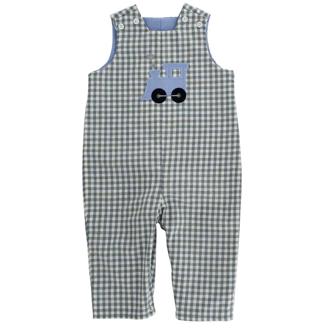 Bailey Boys Little Locomotive Reversible John John - Persnickety Shop