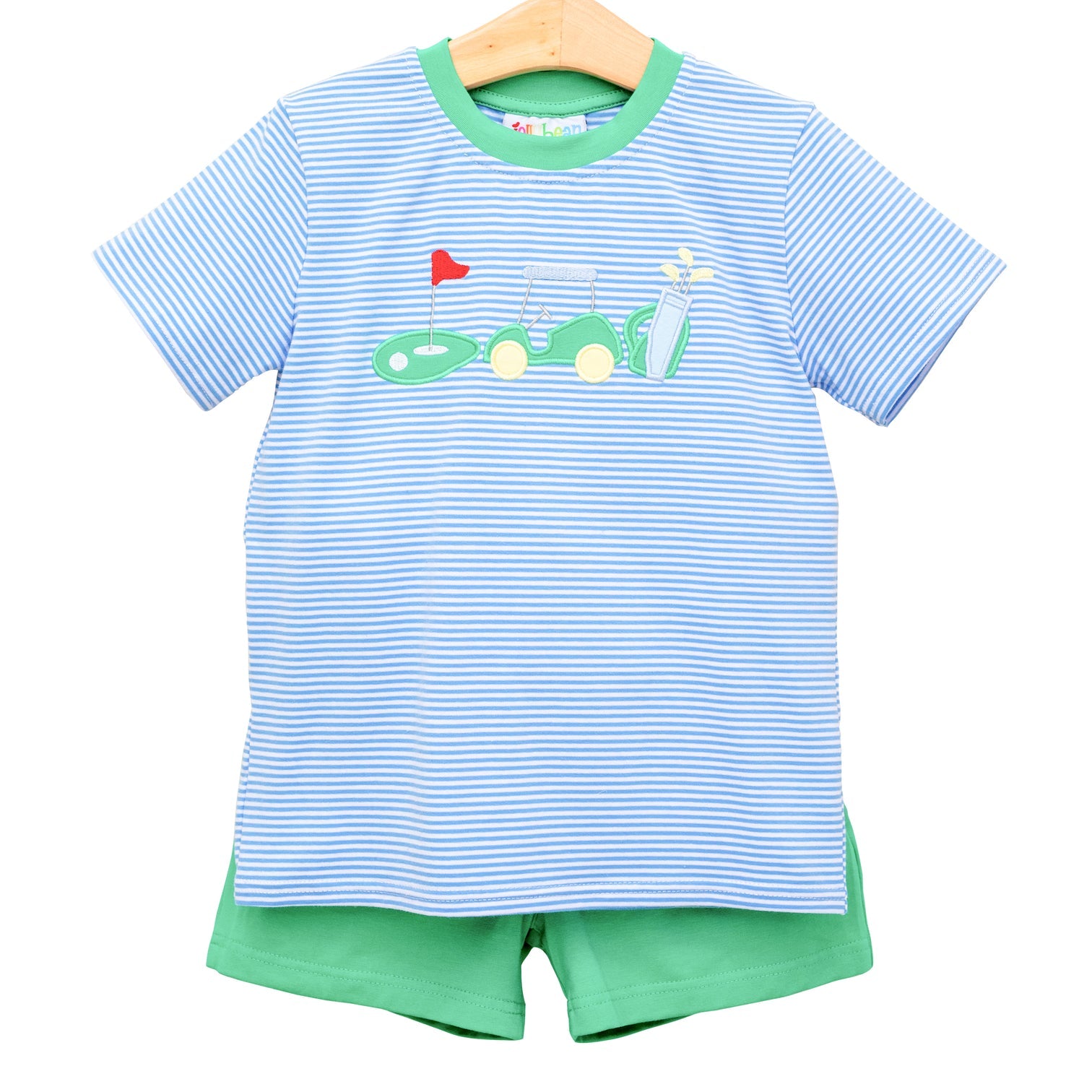 Gone Golfing Short Set  by Jellybean by Smock Candy - Persnickety Shop