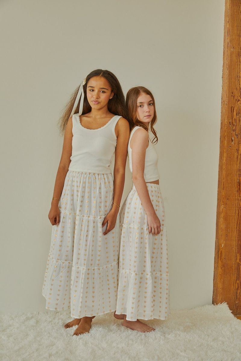 Stella White Ribbed Tank - Persnickety Shop