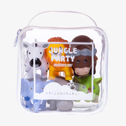 JUNGLE PARTY SQUIRTIE BABY BATH TOYS - Persnickety Shop