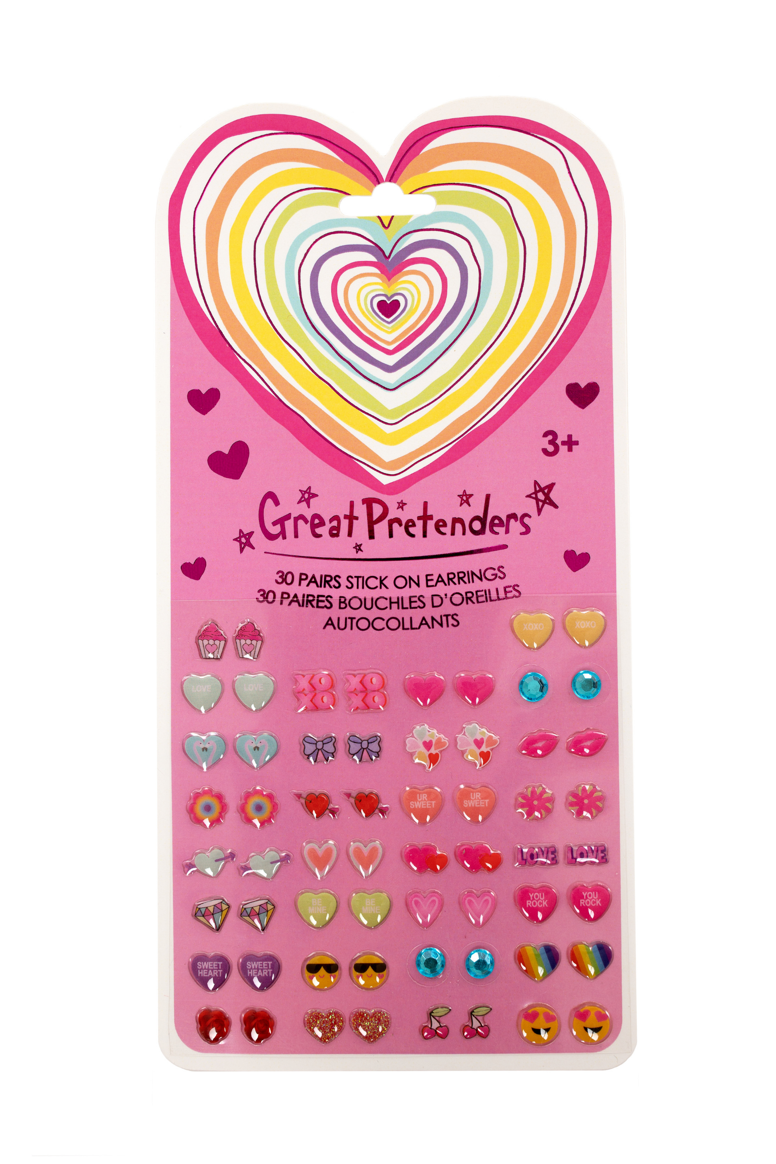 Heart Sticker Earrings - Persnickety Shop